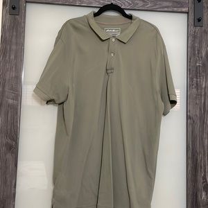 Olive Eddie Bauer outdoor Polo